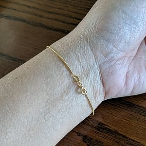 10k yellow gold bracelet